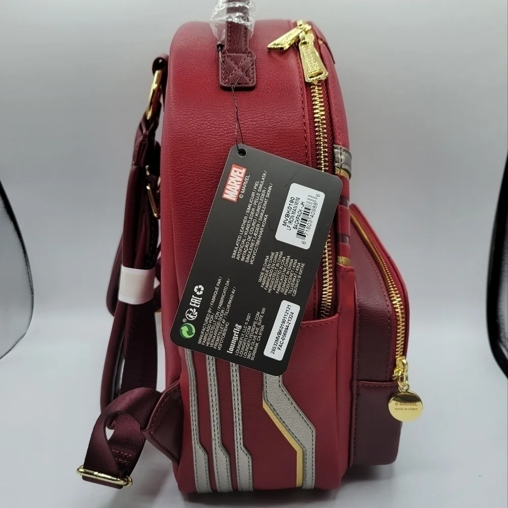 Loungefly Iron Man Infinity Saga Iron Gauntlet Marvel Backpack